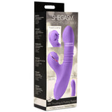 Pro-Thrust Max 14X Thrusting and Pulsing Silicone Rabbit