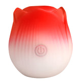 Pulsing Petals Throbbing Rose Stimulator - Red