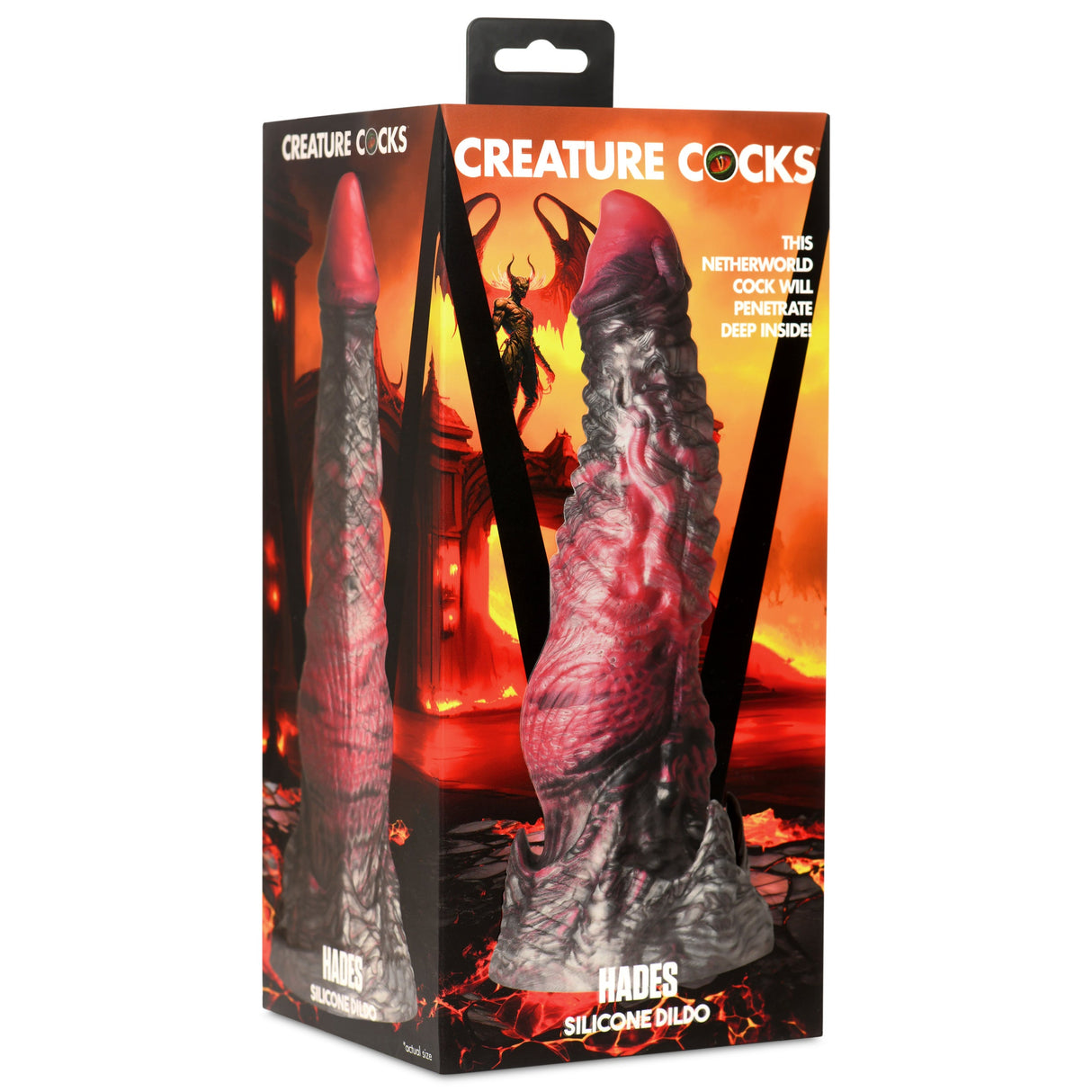 Hades Silicone Dildo - Large