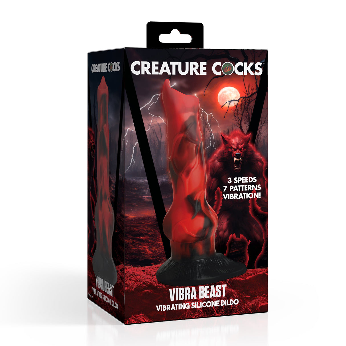 Consolador vibrador de silicona Vibra Beast 