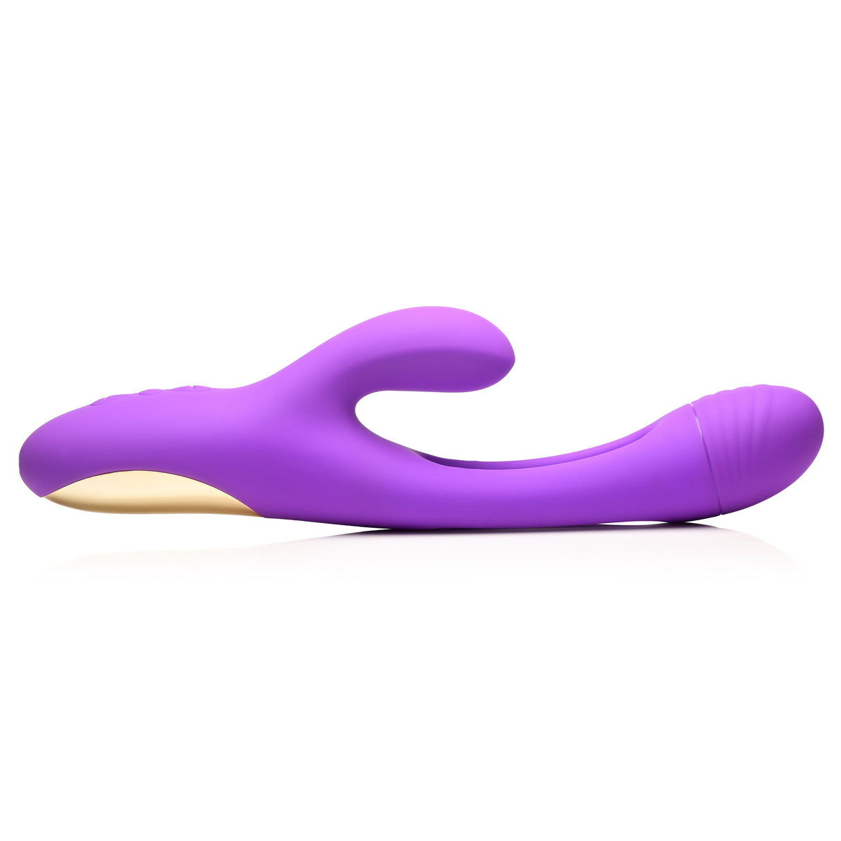 Tri-Flick Flicking Silicone Rabbit Vibrator