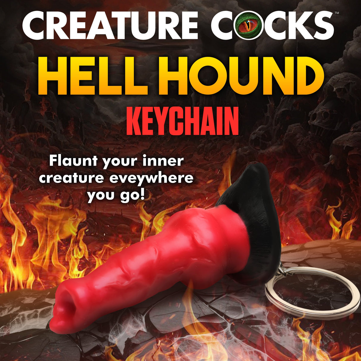 Hell-Hound Keychain