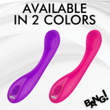 G-Spot Silicone Vibrator - Pink