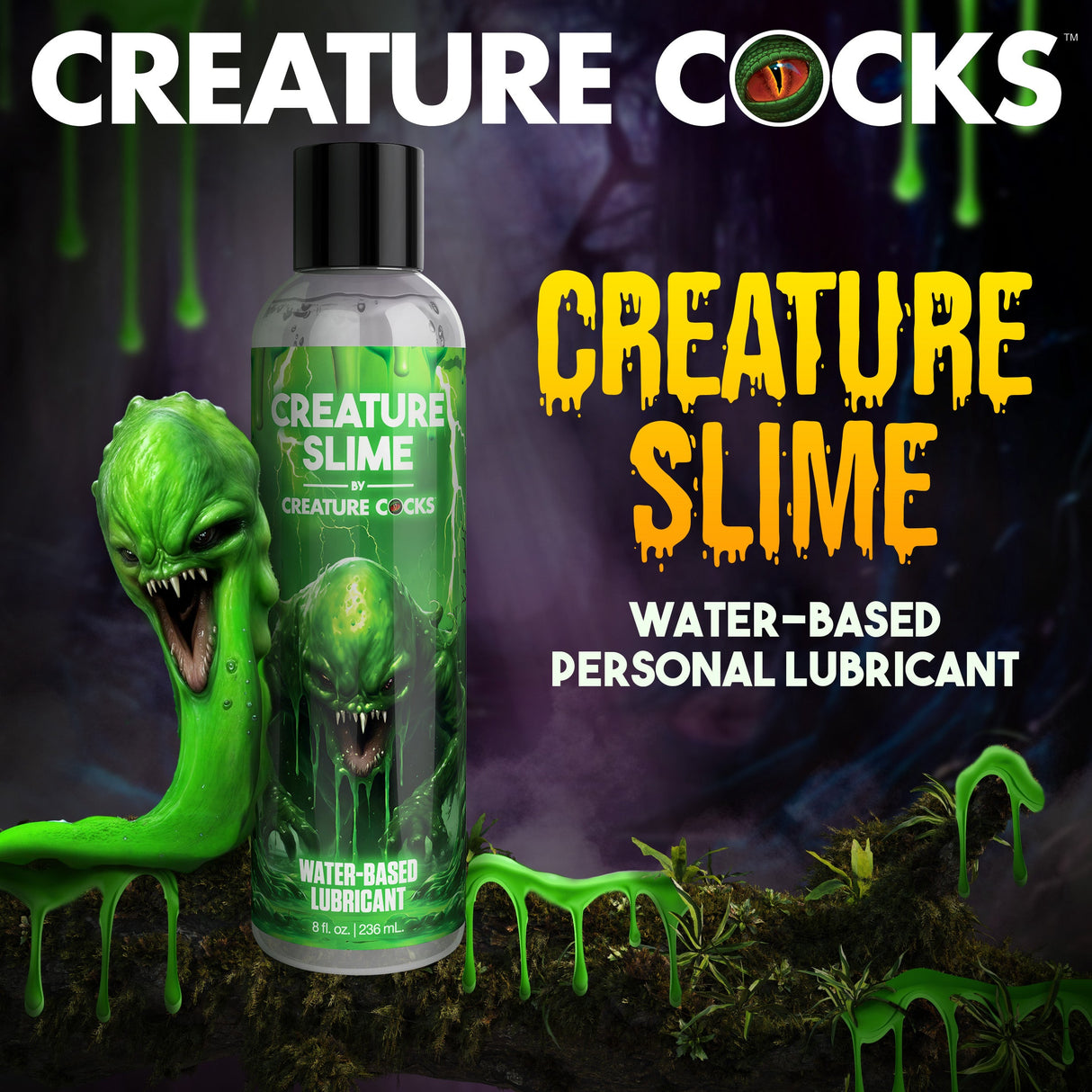 Creature Slime Water-Based Lubricant 8oz