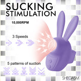 Sucky Bunny Clit Stimulator - Purple