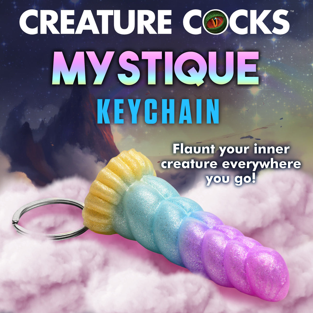 Mystique Unicorn Keychain