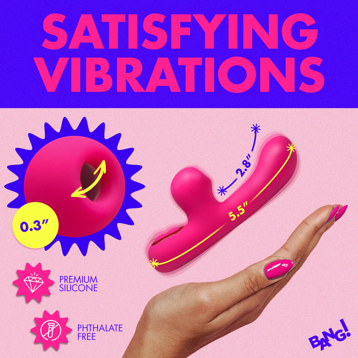 G-Spot Rabbit Vibrator - Pink