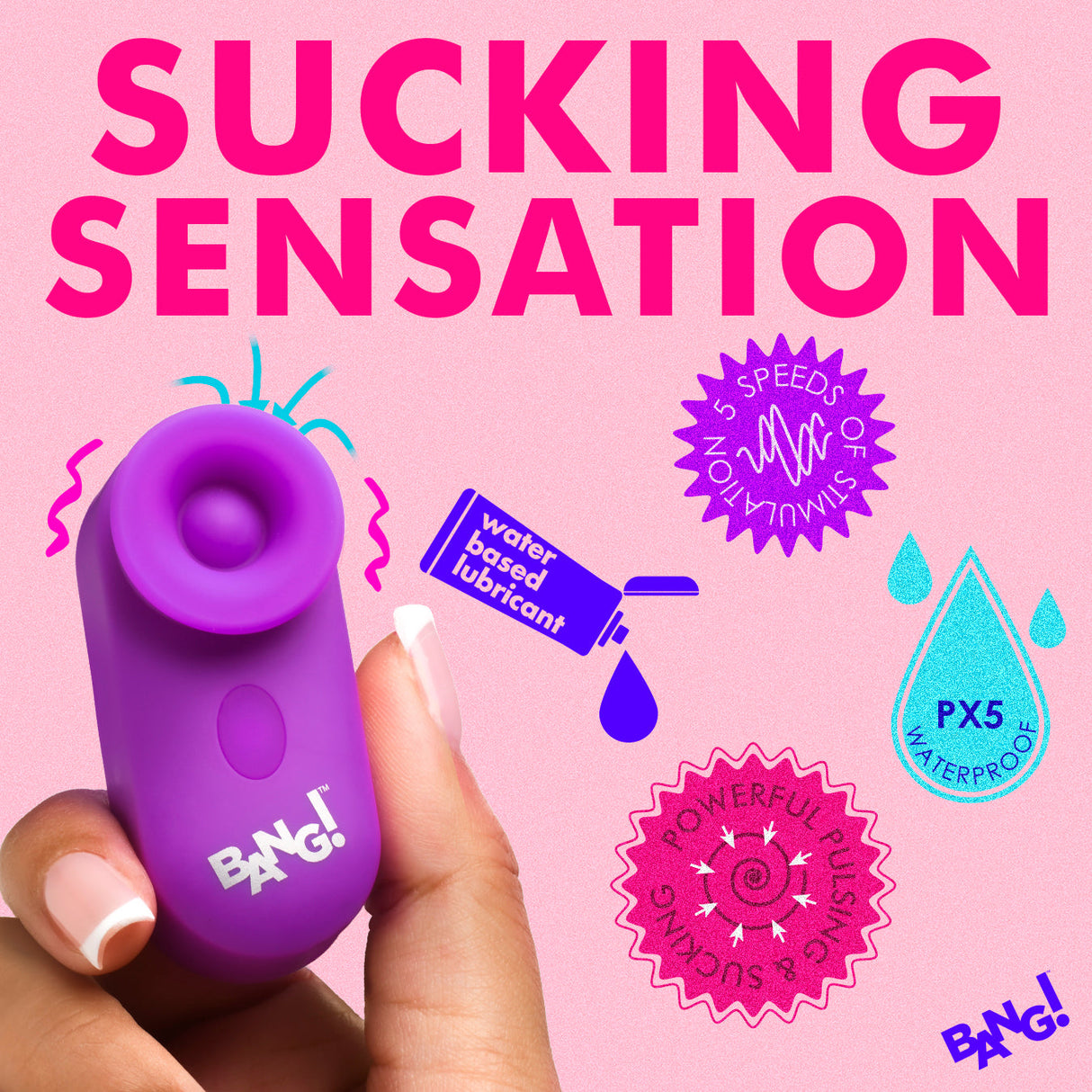 Mini Clitoral Stimulator - Purple