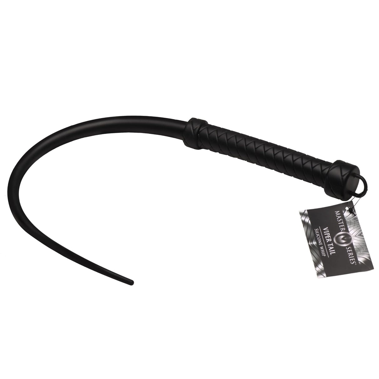 Viper Tail Silicone Whip - Black