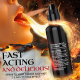 Deep Throat Cinnamon Numbing Spray 2oz