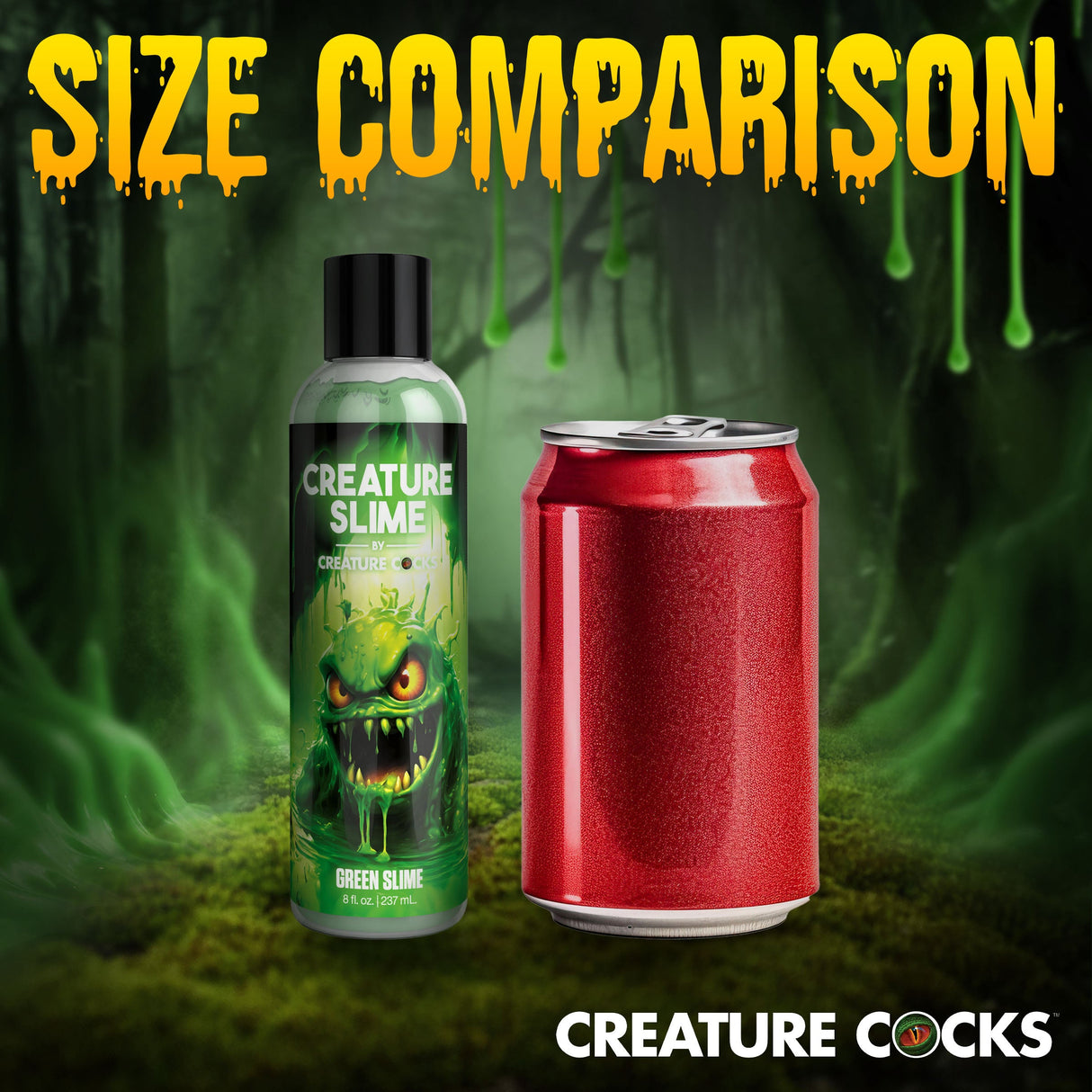 Creature Slime Green Slime Water-Based Lubricant 8oz