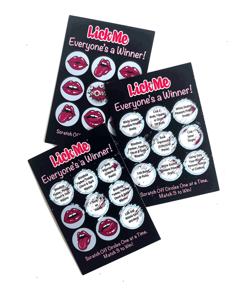 Lick Me Lotto Scratch Off Tickets 12 Pack