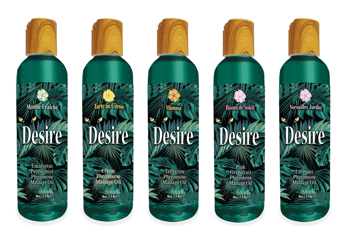 Desire Pheromone Massage Oil 4oz