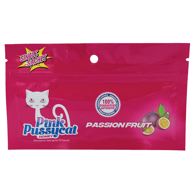 Pink Pussycat Passionfruit Honey Single Pack