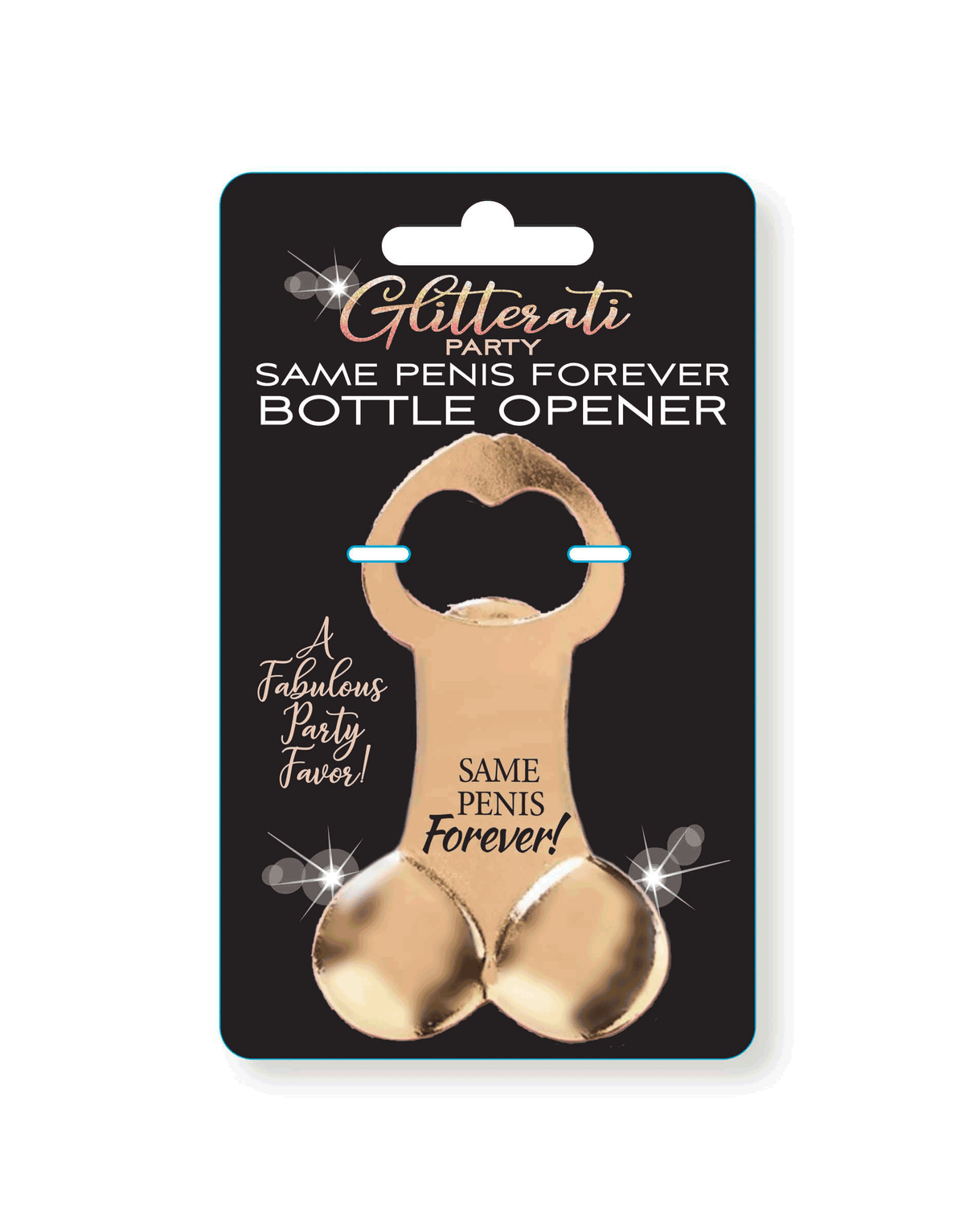 Glitterati Same Penis Forever Bottle Opener