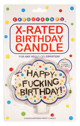 Happy Fucking Birthday Candle