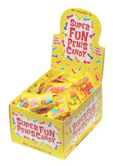 Super Fun Penis Candy Fun Size Individual Packets Display Of 100