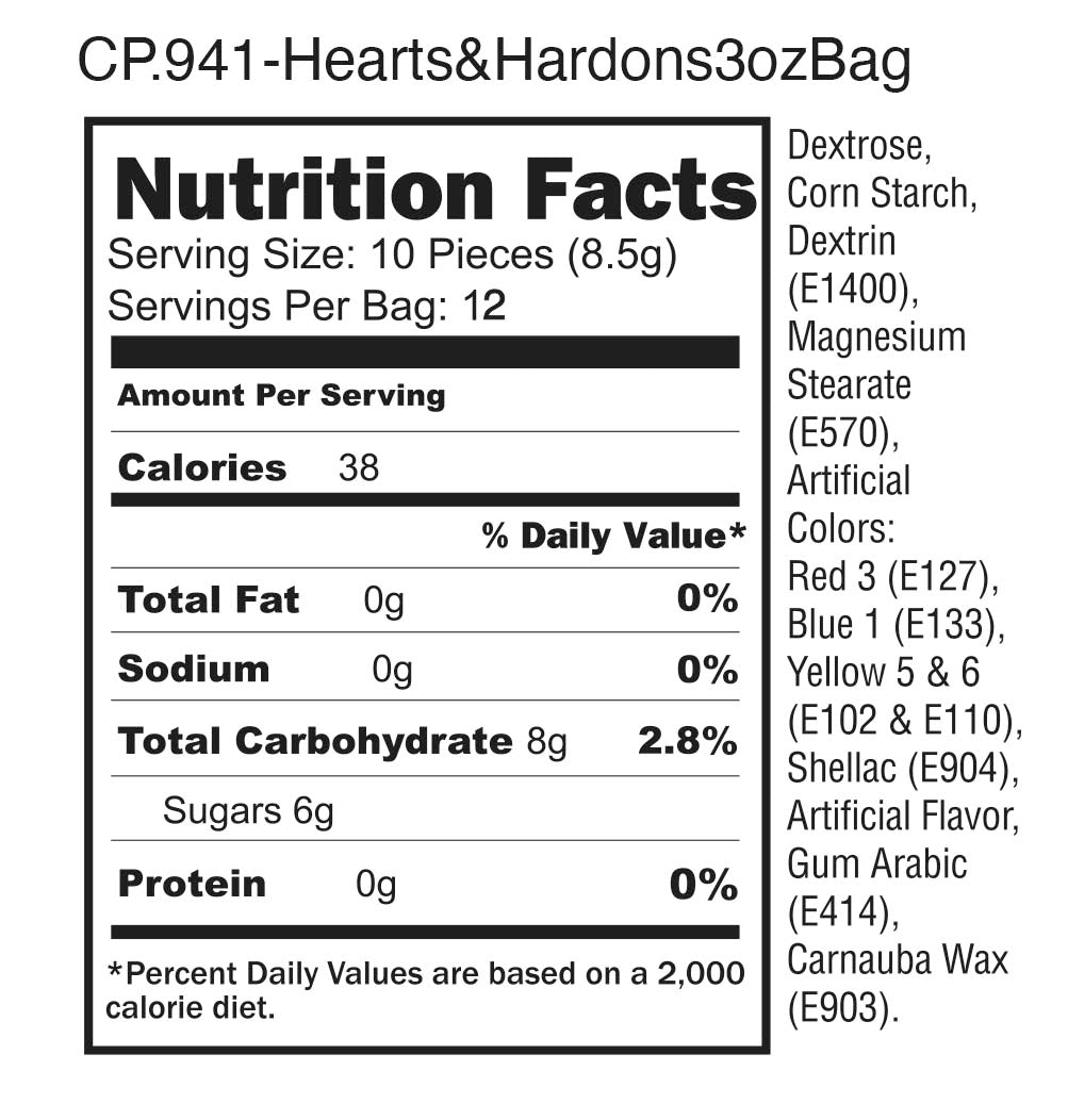 Hearts & Hard-ons – 3oz bag