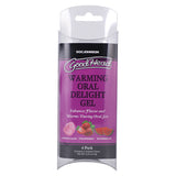 GoodHead Warming Oral Delight Gel Pack Of 6 0.24oz