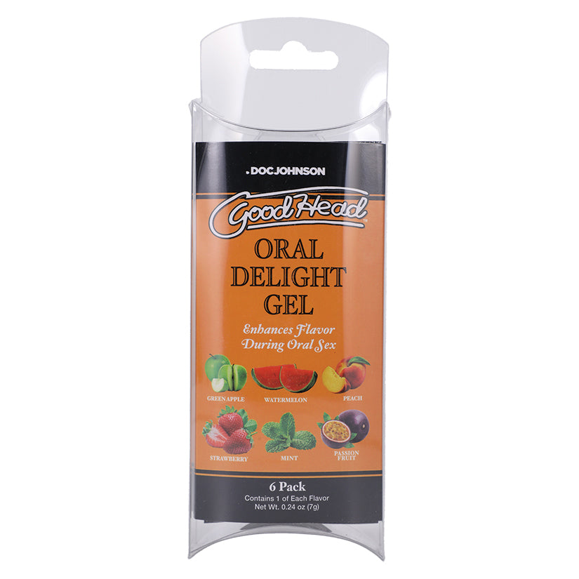 GoodHead Oral Delight Gel Pack Of 6 0.24oz