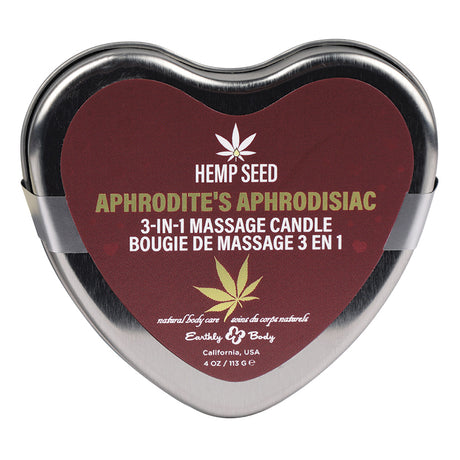 Hemp Seed 3-in-1 Valentines Day Candles  4oz