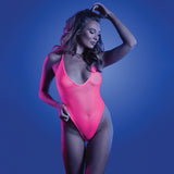 Glow Electric Haze Teddy-Neon Pink