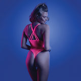 Glow Electric Haze Teddy-Neon Pink