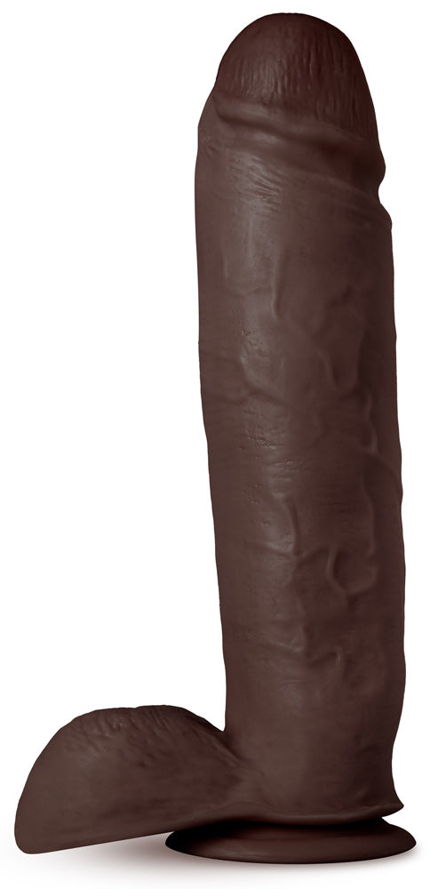 Au Naturel - Huge - 10 Inch Dildo - Chocolate
