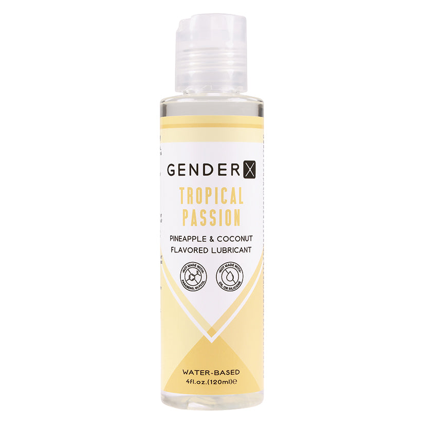 Gender X Flavored Lubricant-Tropical Passion 4oz