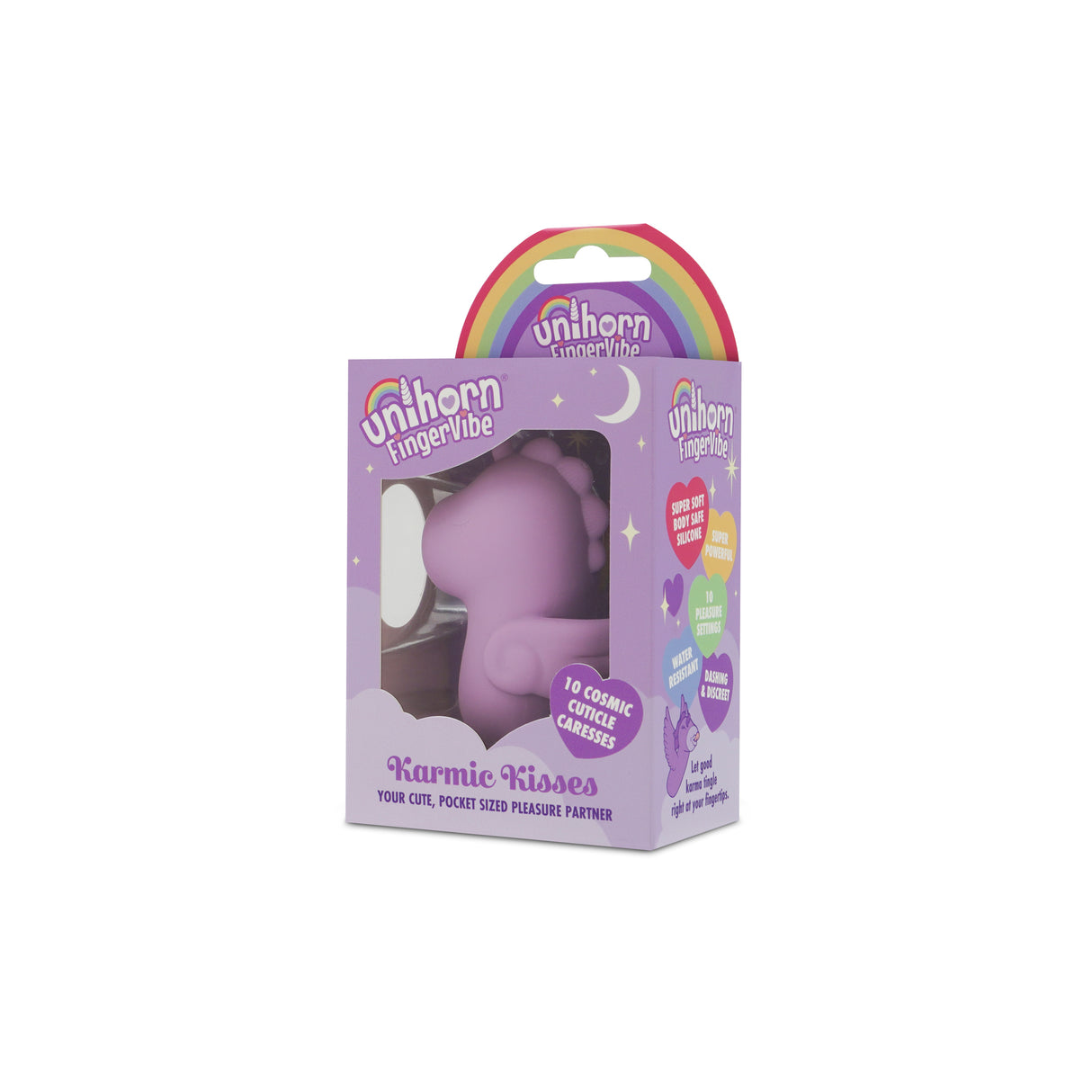 Unihorn Finger Vibe - Karmic Kisses Purple