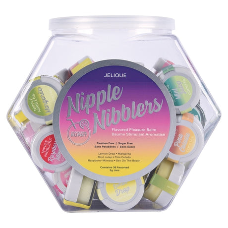 Cocktail Nipple Nibblers Assorted Tub Of 36