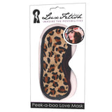 Lux Fetish Peek-A-Boo Love Mask