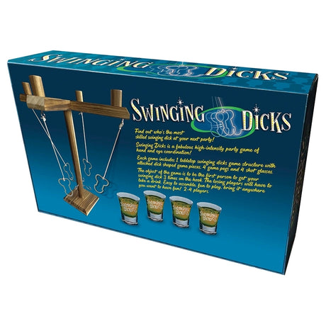 Swinging Dicks Drinking Game & Shot Glasses