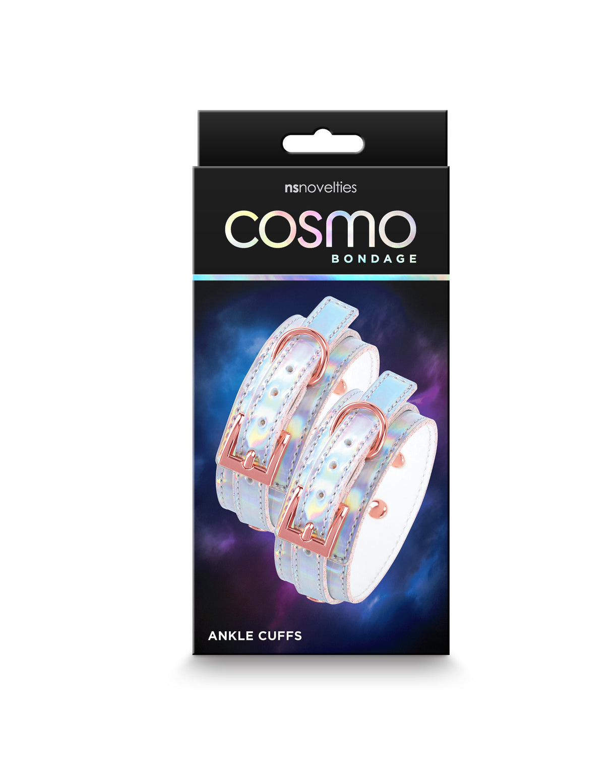 Cosmo Bondage - Ankle Cuffs - Rainbow Rainbow