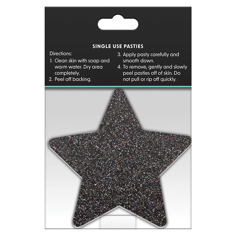 Pretty Pasties Glitter Stars 2pk