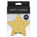 Pretty Pasties Glitter Stars 2pk