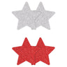 Pretty Pasties Glitter Stars 2pk