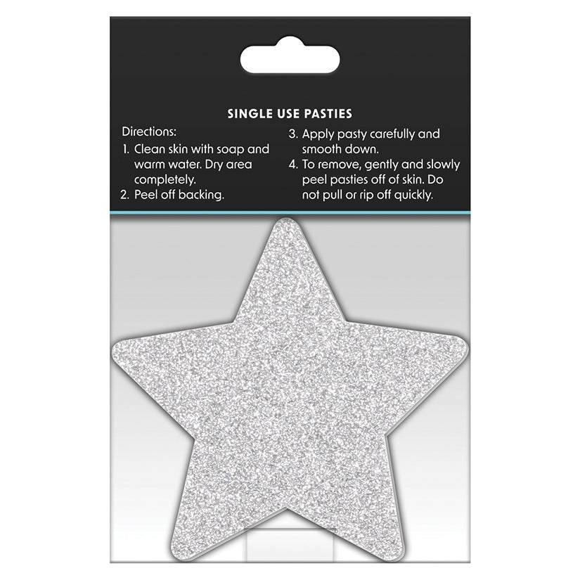 Pretty Pasties Glitter Stars 2pk