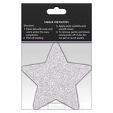 Pretty Pasties Glitter Stars 2pk