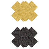 Pretty Pasties Glitter Cross 2pk