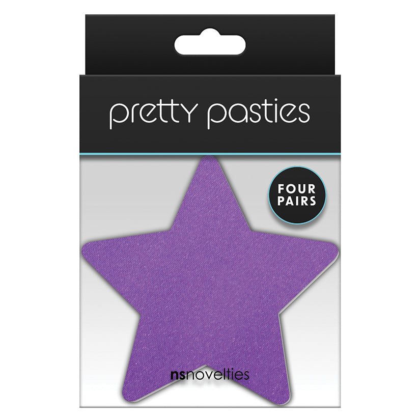 Pretty Pasties Star-Assorted 4pk