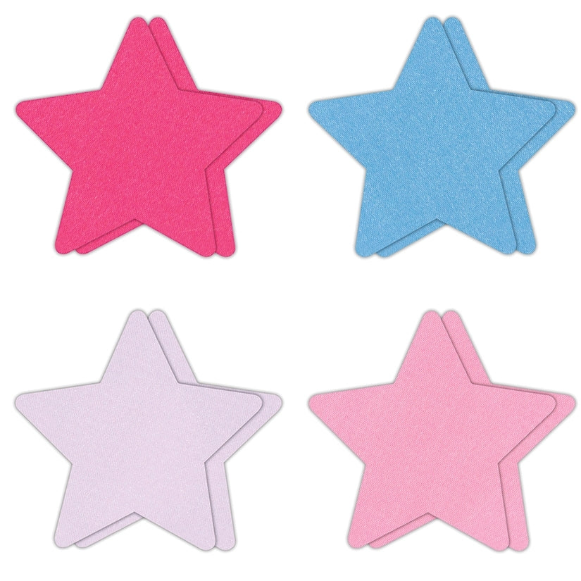 Pretty Pasties Star-Assorted 4pk