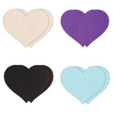 Pretty Pasties Heart-Assorted 4pk