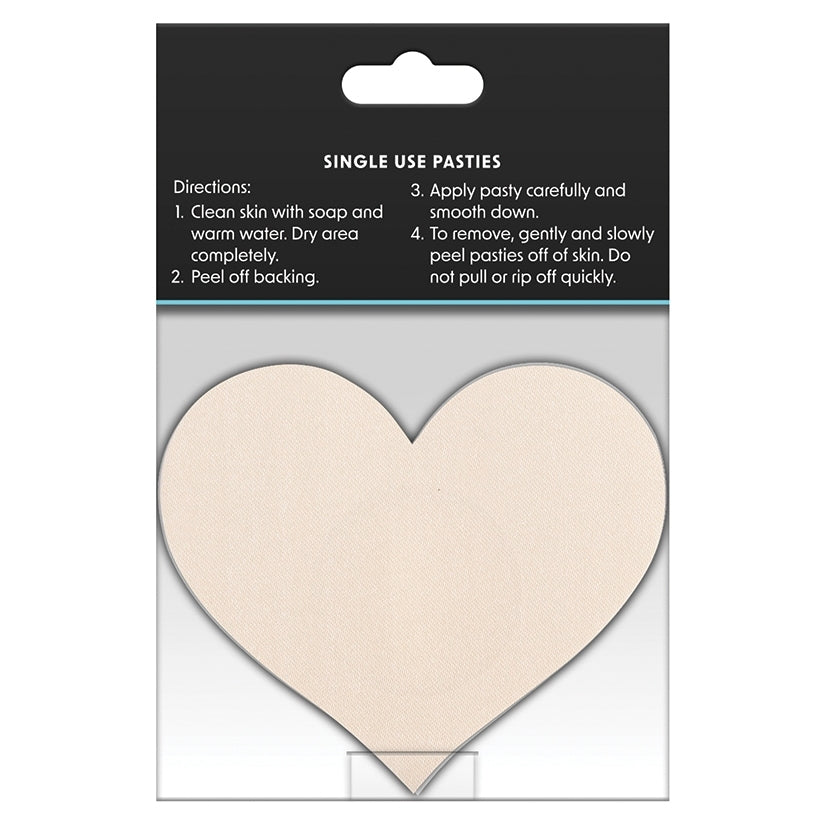 Pretty Pasties Heart-Assorted 4pk