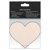 Pretty Pasties Heart-Assorted 4pk