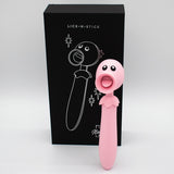 Natalie's Toy Box Lick N' Stick Clit Flicker & G-Spot Vibrator