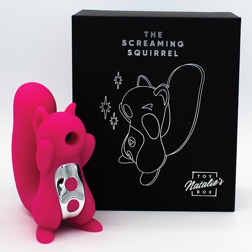 Natalies Toy Box Screaming Squirrel Air Pulse & G-Spot Vibrator