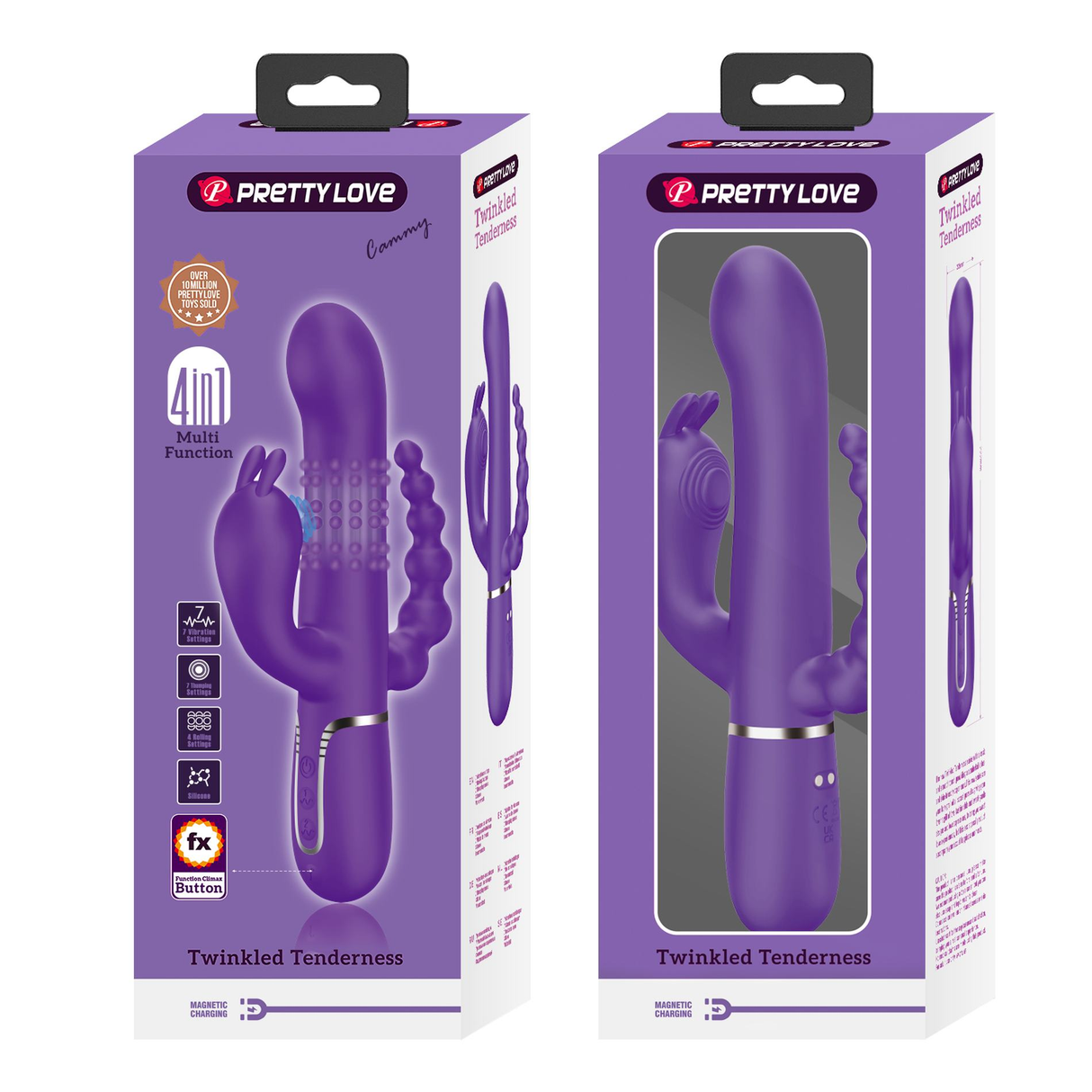 Pretty Love Cammy 4 in 1 Twinkled Tenderness Purple