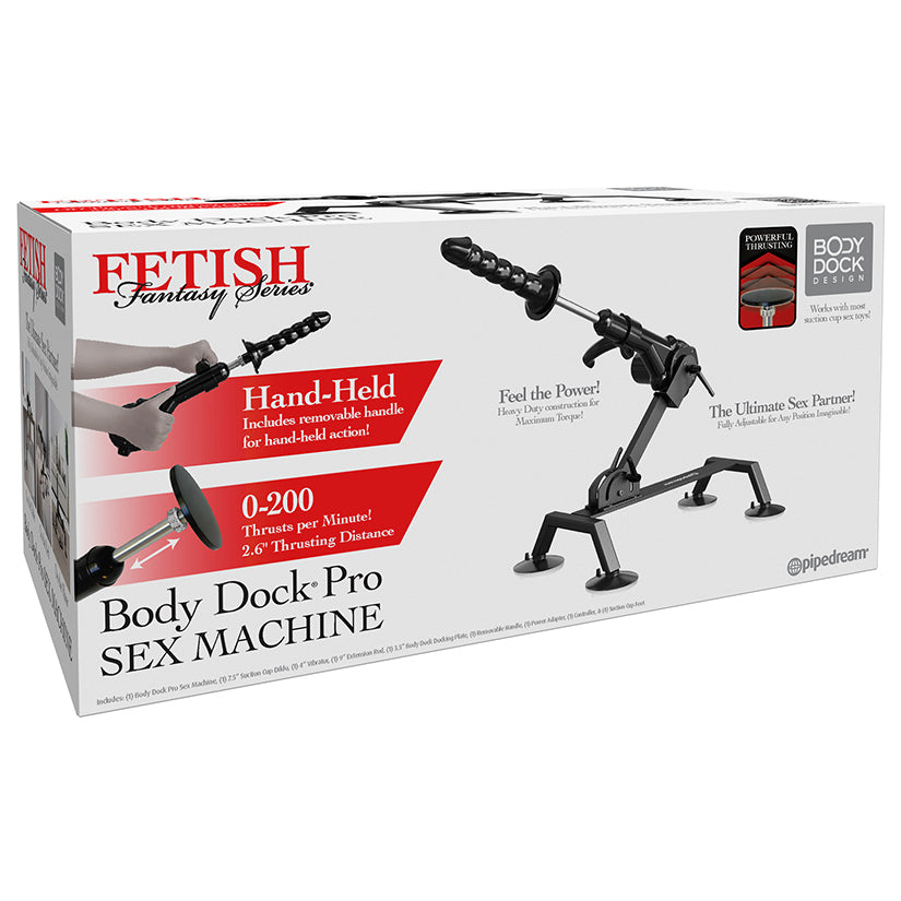 Fetish Fantasy Series Body Dock Sex Machine-Black