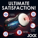JOCK Sucking & Vibrating Masturbator
